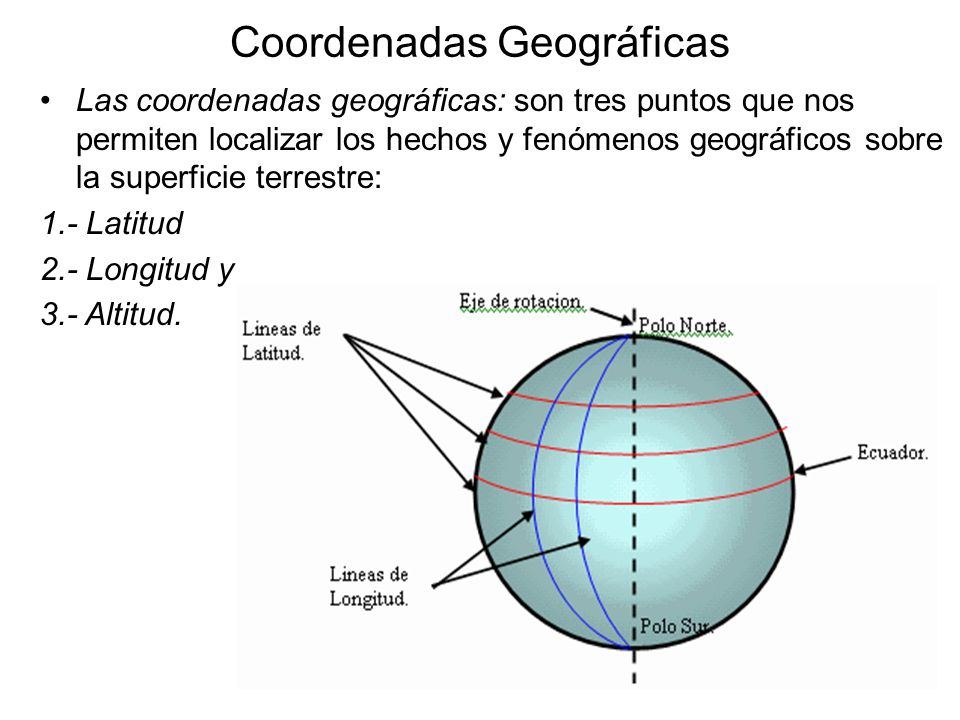  Coordenadas Geográficas