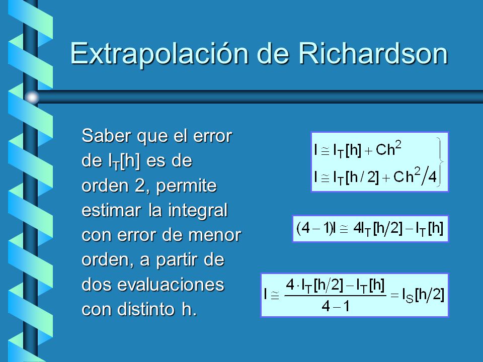 Extrapolación de Richardson
