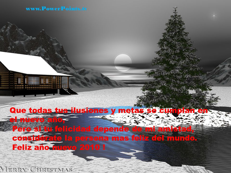 Que todas tus ilusiones y metas se cumplan en el nuevo año,
