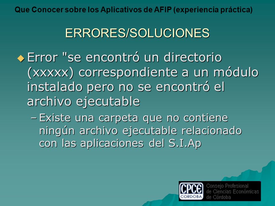 ERRORES/SOLUCIONES Error se encontró un directorio (xxxxx) correspondiente a un módulo instalado pero no se encontró el archivo ejecutable.