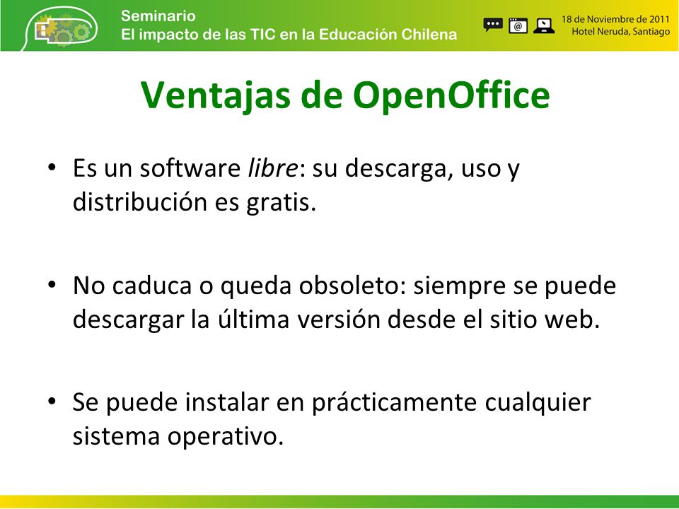 Open Office: más allá de Office - ppt descargar
