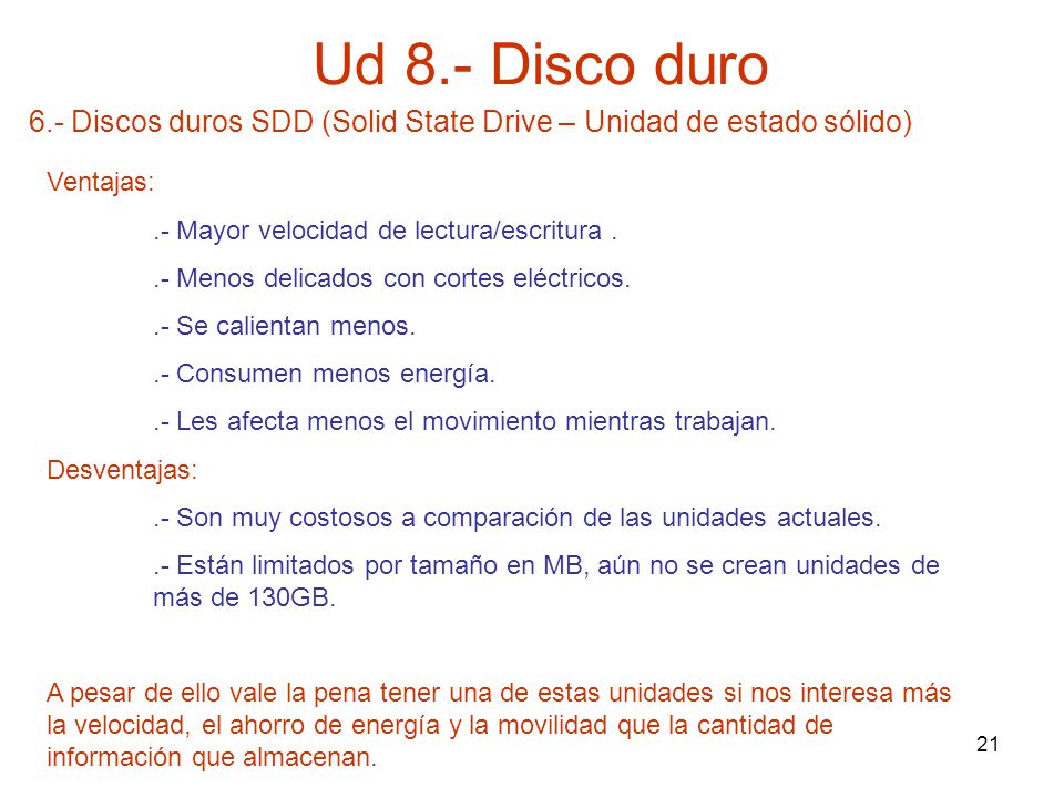 Ud 8.- Disco duro. - ppt video online descargar