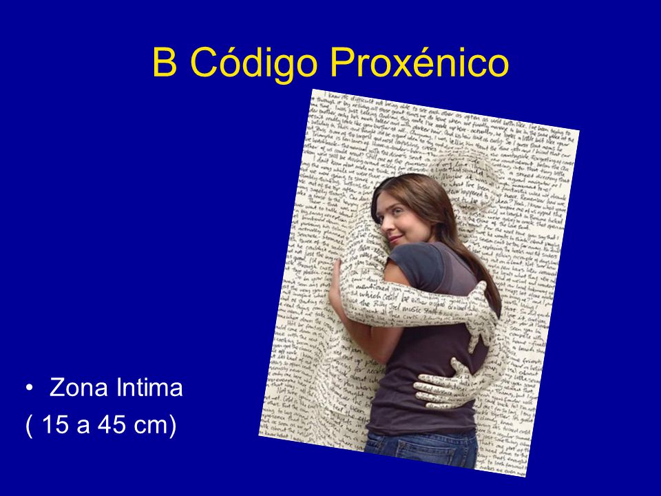 B Código Proxénico Zona Intima ( 15 a 45 cm)