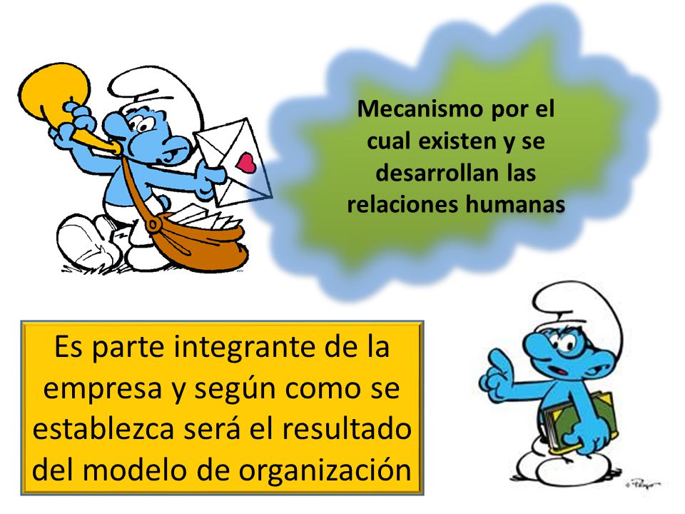 Mecanismo por el cual existen y se desarrollan las relaciones humanas