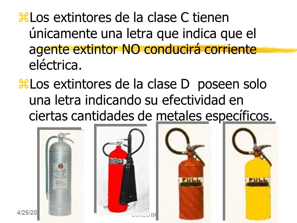 CURSO BREVE DE INCENDIOS