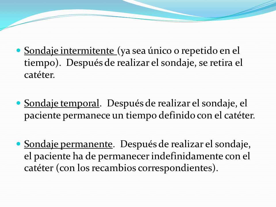 Sondaje intermitente (ya sea único o repetido en el tiempo)