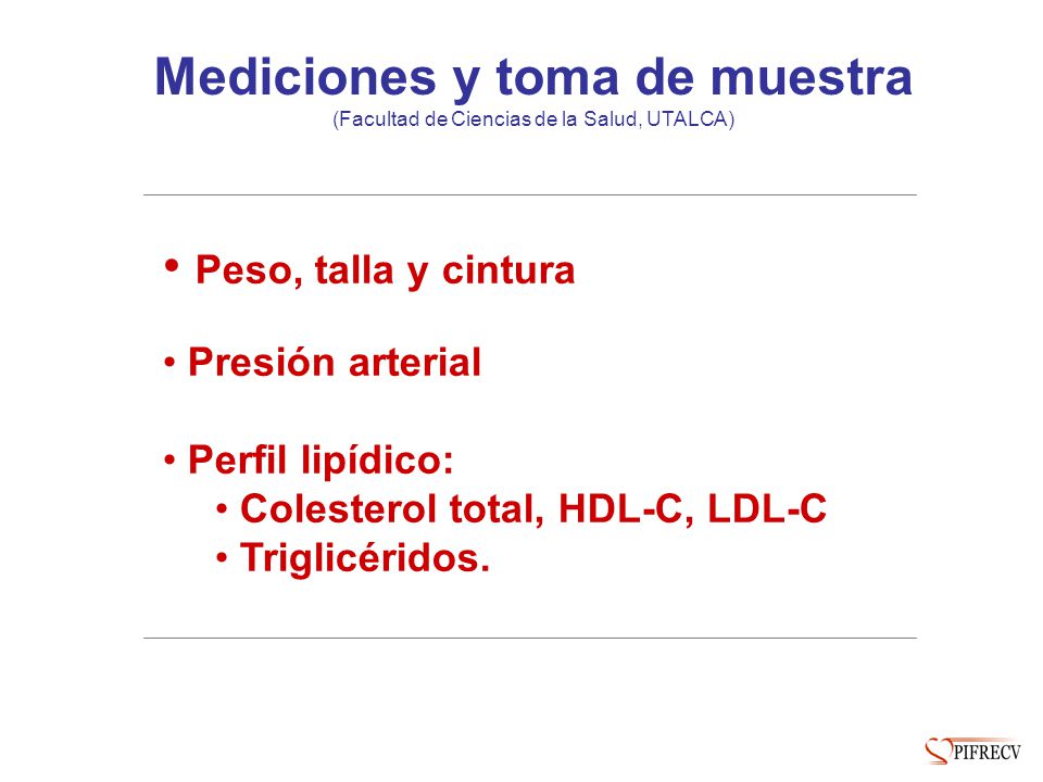 Mediciones y toma de muestra