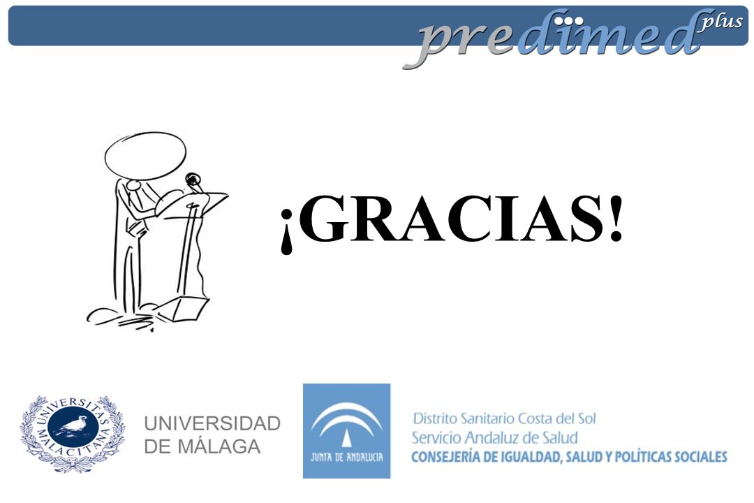 A continuación de PREDIMED y ante la epidemia de obesidad, se ha iniciado un nuevo ensayo en 22 centros en España, PREDIMED-PLUS, que vaya más allá de lo logrado con el PREDIMED y afronte además más específicamente el problema del riesgo cardiovascular asociado al sobrepeso/obesidad.