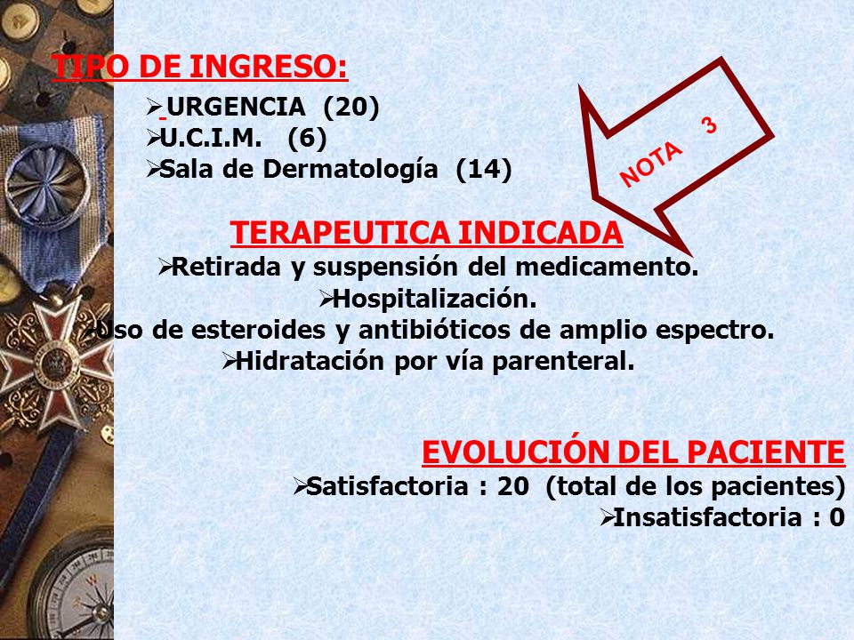 EVOLUCIÓN DEL PACIENTE