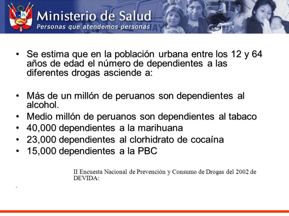 Más de un millón de peruanos son dependientes al alcohol.