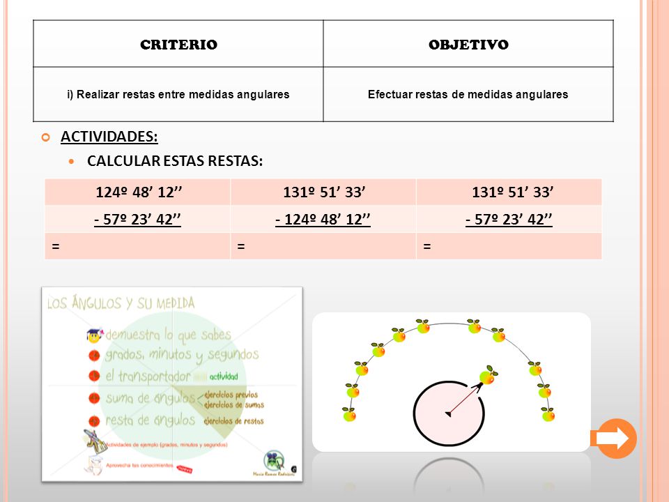 CALCULAR ESTAS RESTAS: 124º 48’ 12’’ 131º 51’ 33’ - 57º 23’ 42’’