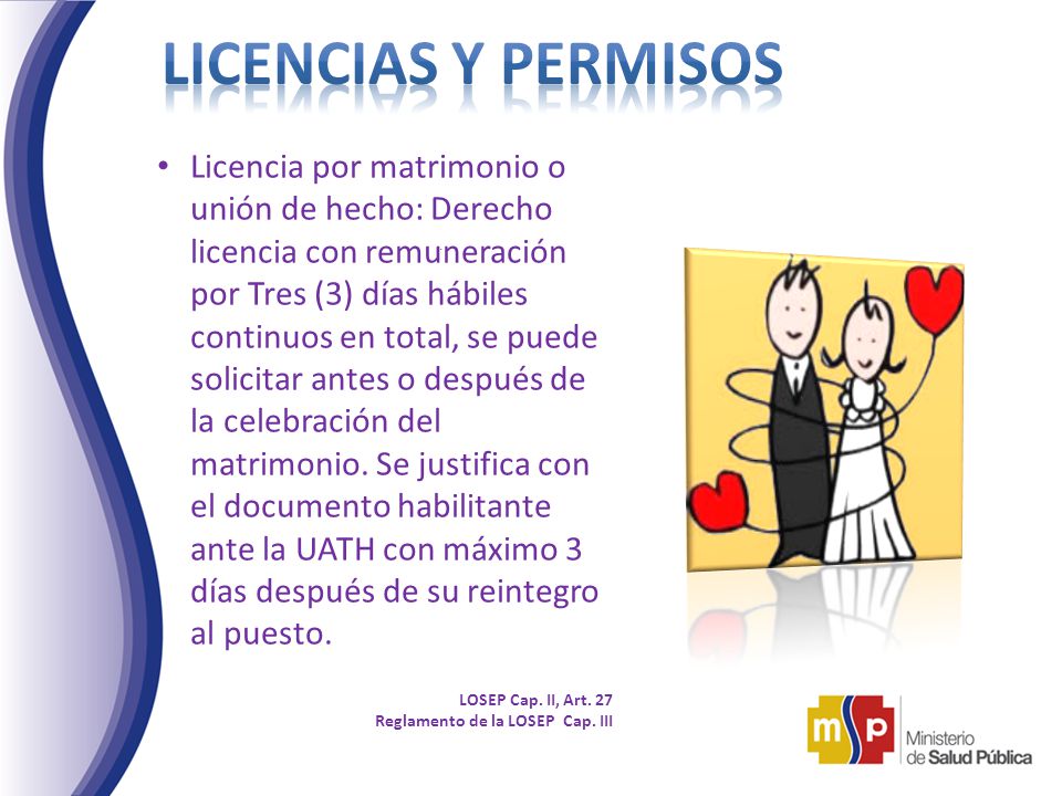 Licencias y permisos