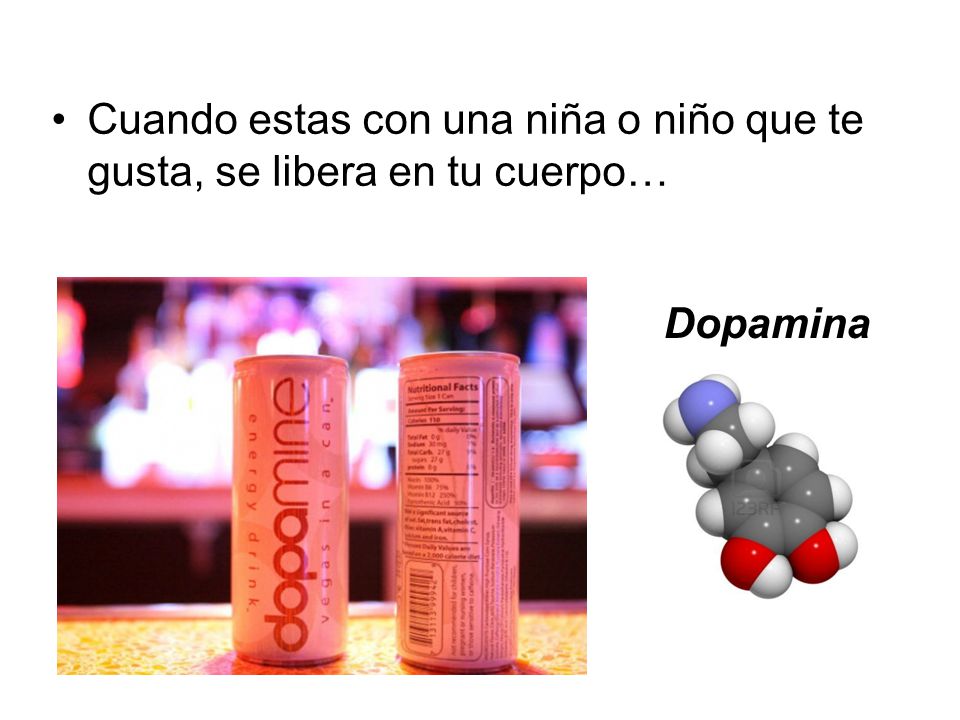 Cuando estas con una niña o niño que te gusta, se libera en tu cuerpo…