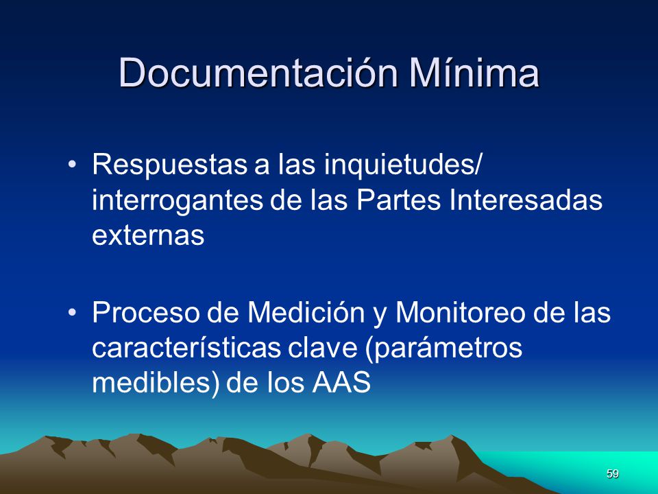 Documentación Mínima Respuestas a las inquietudes/ interrogantes de las Partes Interesadas externas.