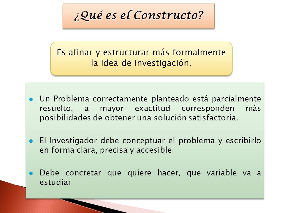 Es afinar y estructurar más formalmente la idea de investigación.