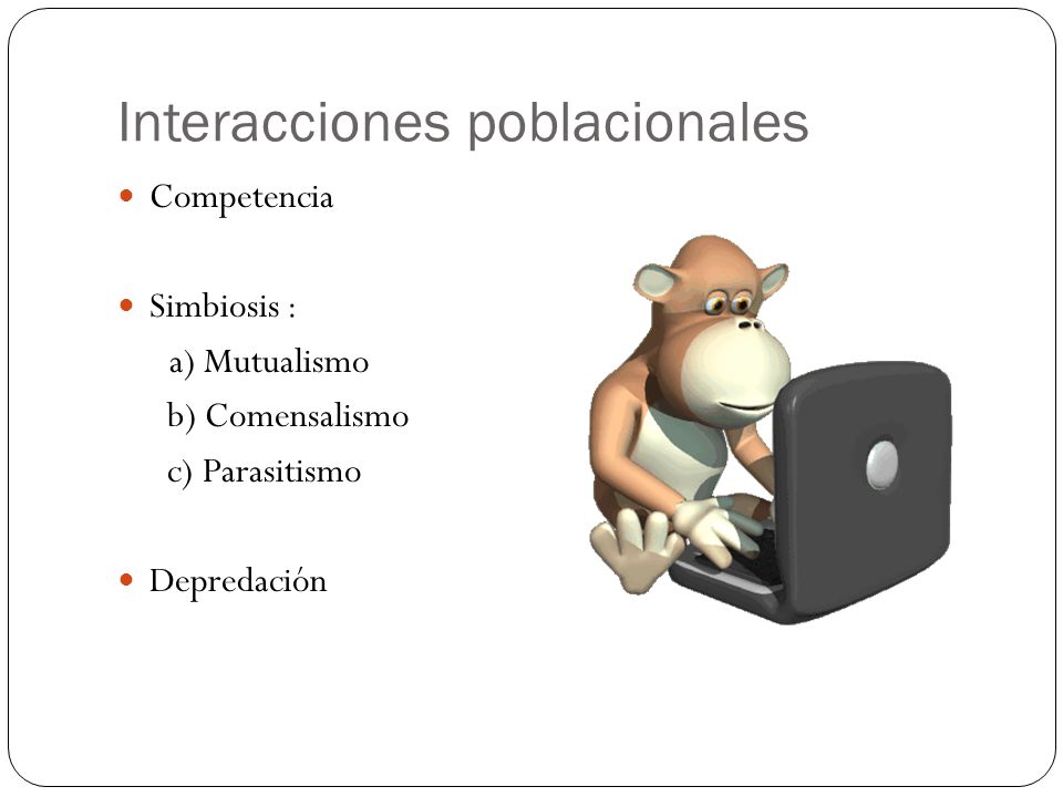 Interacciones poblacionales