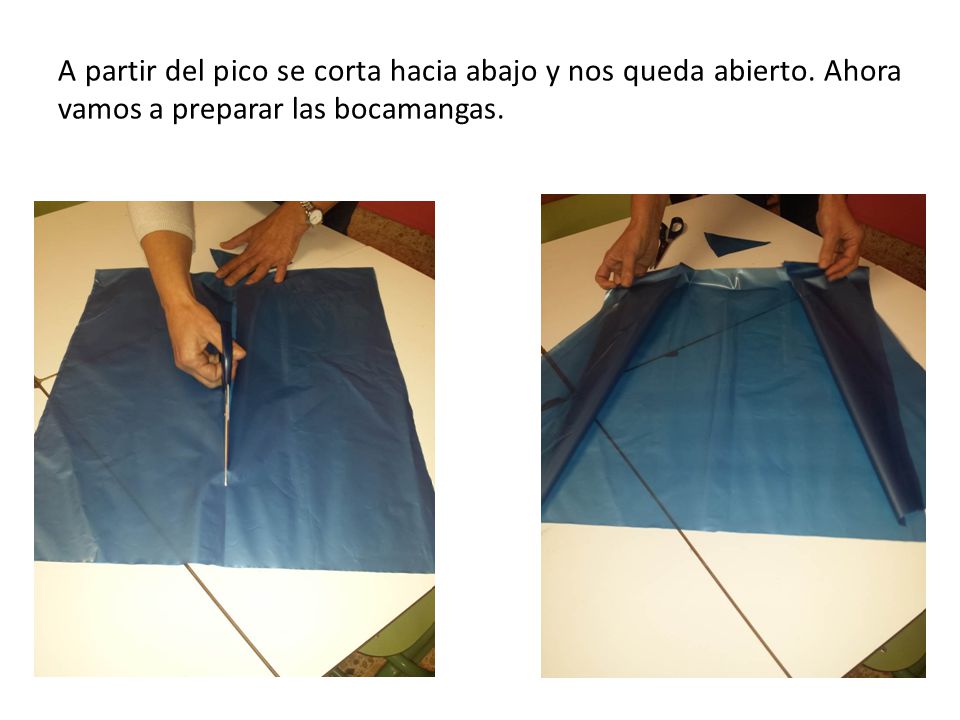 A partir del pico se corta hacia abajo y nos queda abierto