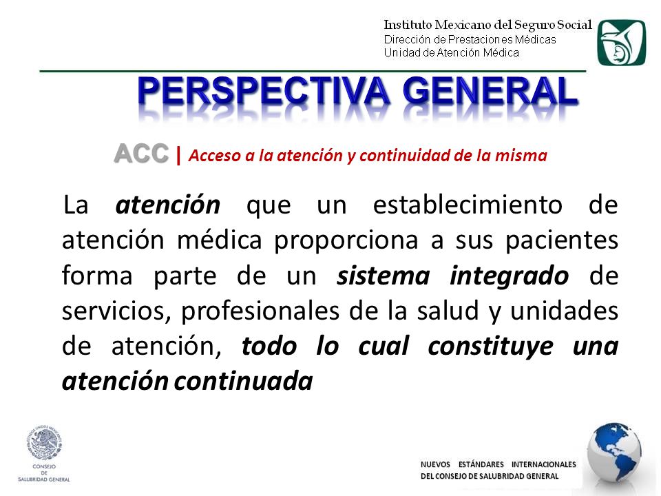 ACC | Acceso a la atención y continuidad de la misma