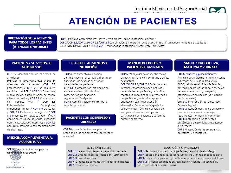 ATENCIÓN DE PACIENTES PRESTACIÓN DE LA ATENCIÓN PARA TODOS LOS PACIENTES (ATENCIÓN UNIFORME)