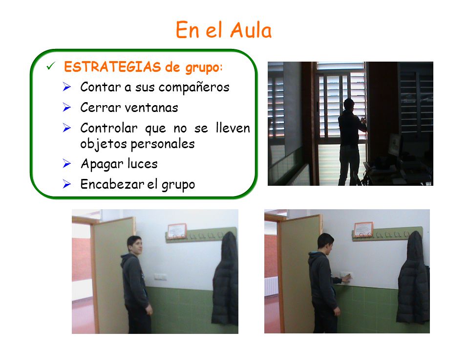 En el Aula ESTRATEGIAS de grupo: Contar a sus compañeros