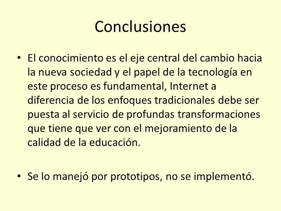 Conclusiones
