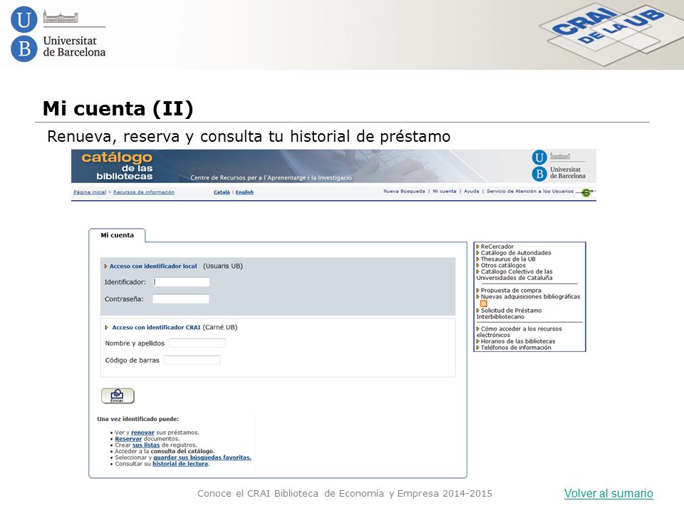 Conoce el CRAI Biblioteca de Economía y Empresa