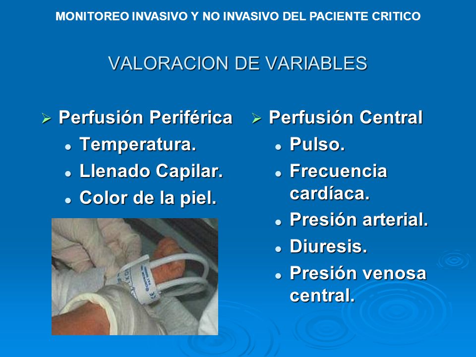 VALORACION DE VARIABLES