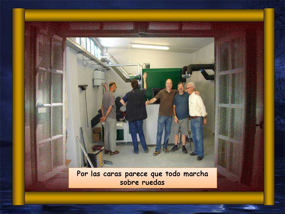 Por las caras parece que todo marcha sobre ruedas