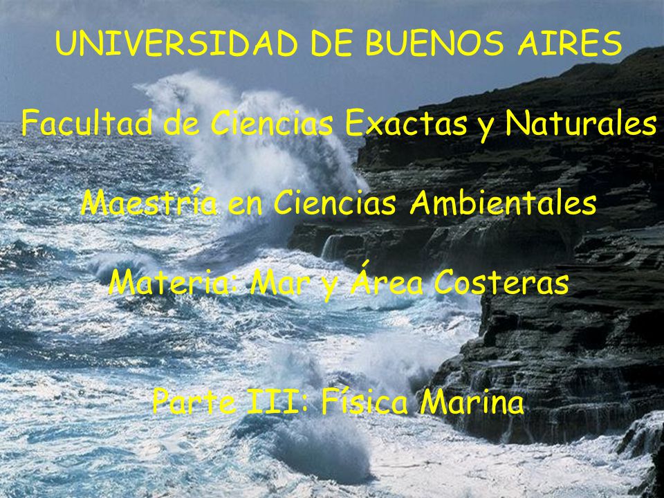 UNIVERSIDAD DE BUENOS AIRES Facultad de Ciencias Exactas y Naturales