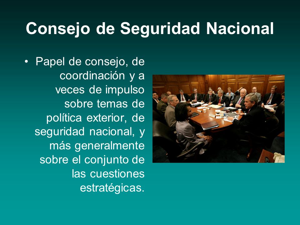 Consejo de Seguridad Nacional