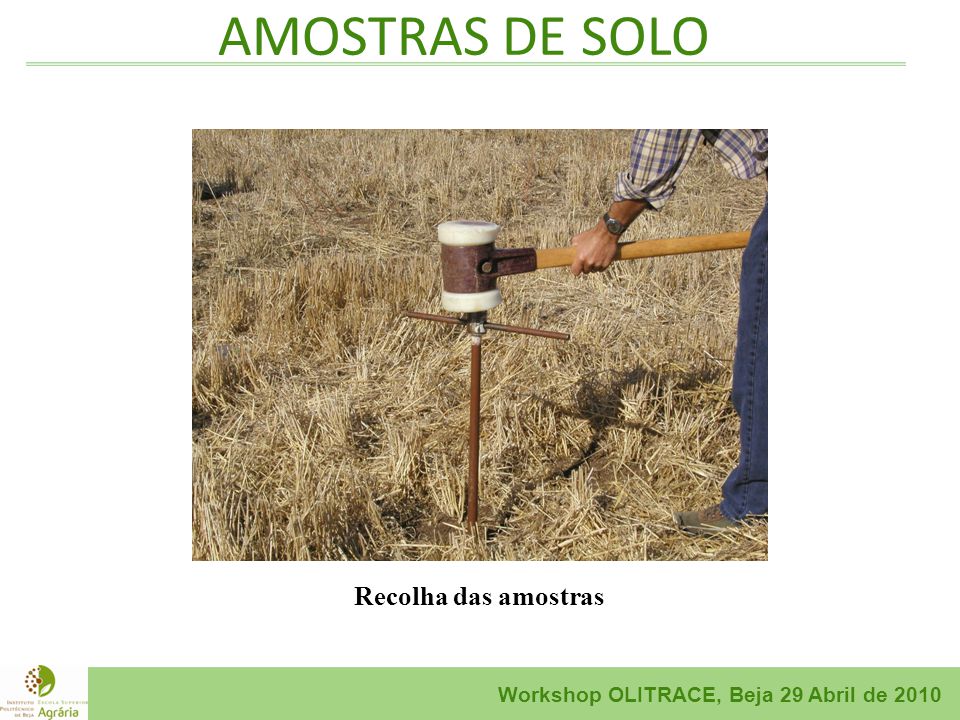 Workshop OLITRACE, Beja 29 Abril de 2010