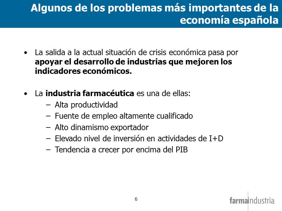 Algunos de los problemas más importantes de la economía española