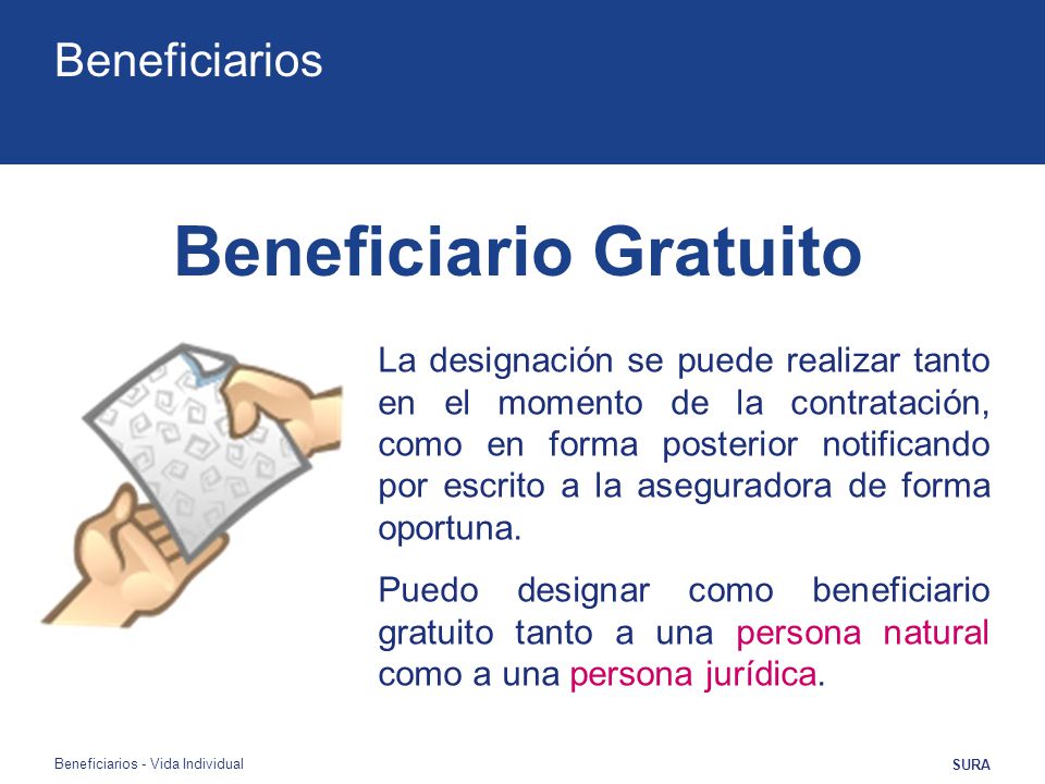 Beneficiario Gratuito