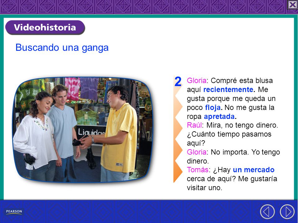 2 Buscando una ganga Gloria: Compré esta blusa aquí recientemente. Me