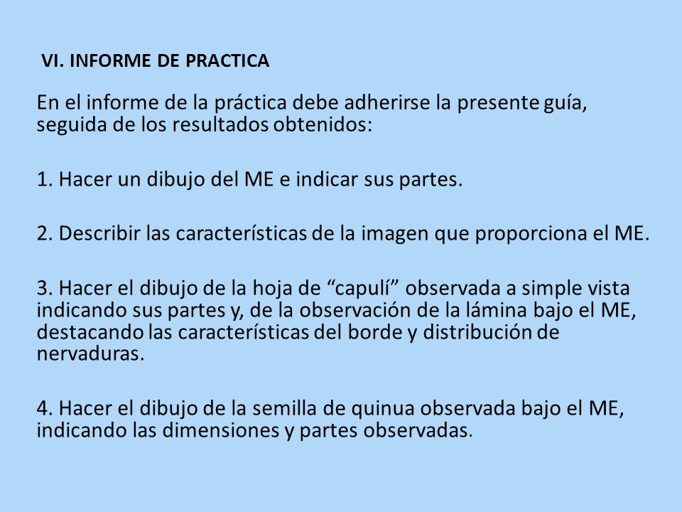 1. Hacer un dibujo del ME e indicar sus partes.