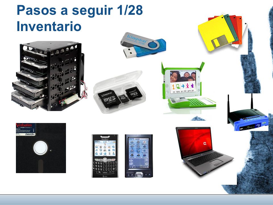 Pasos a seguir 1/28 Inventario