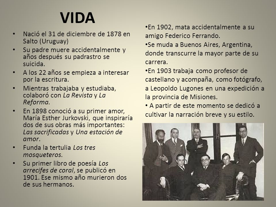 VIDA En 1902, mata accidentalmente a su amigo Federico Ferrando.