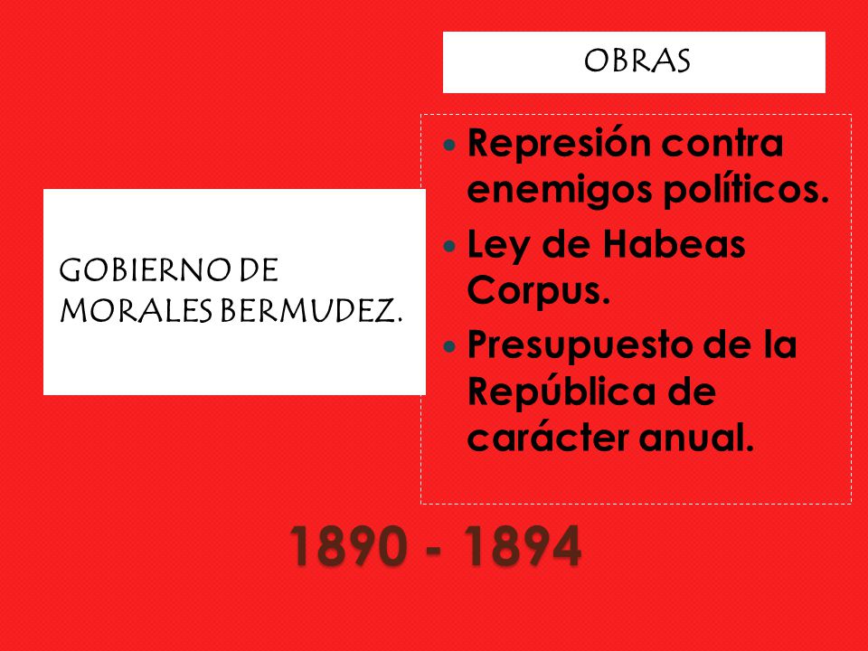 Represión contra enemigos políticos. Ley de Habeas Corpus.