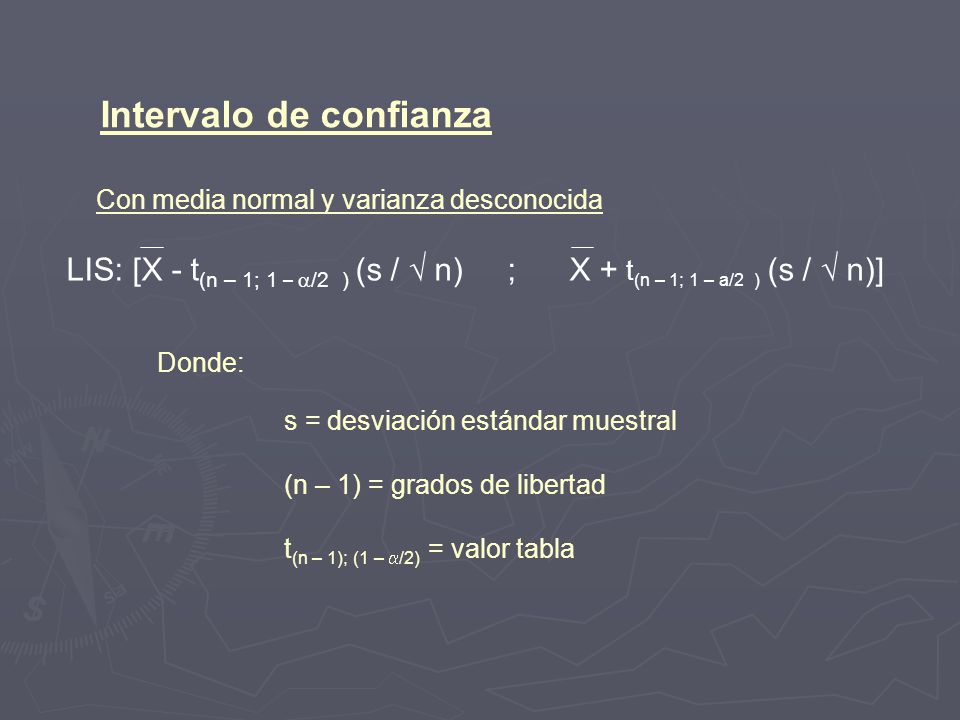 Intervalo de confianza