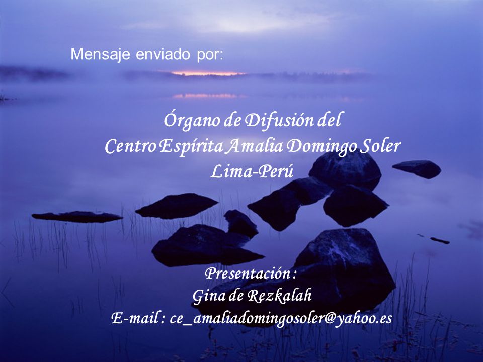 Órgano de Difusión del Centro Espírita Amalia Domingo Soler Lima-Perú