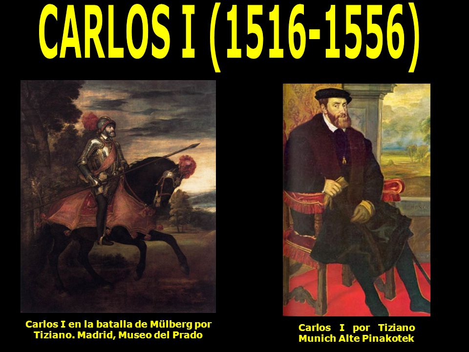 Carlos I en la batalla de Mülberg por Tiziano. Madrid, Museo del Prado