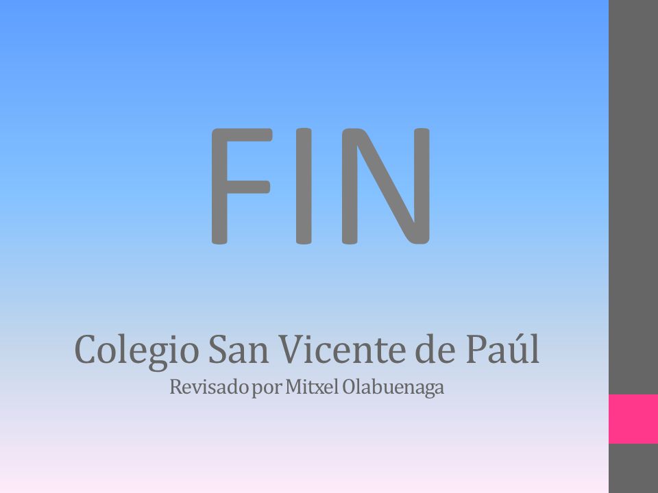 Colegio San Vicente de Paúl Revisado por Mitxel Olabuenaga
