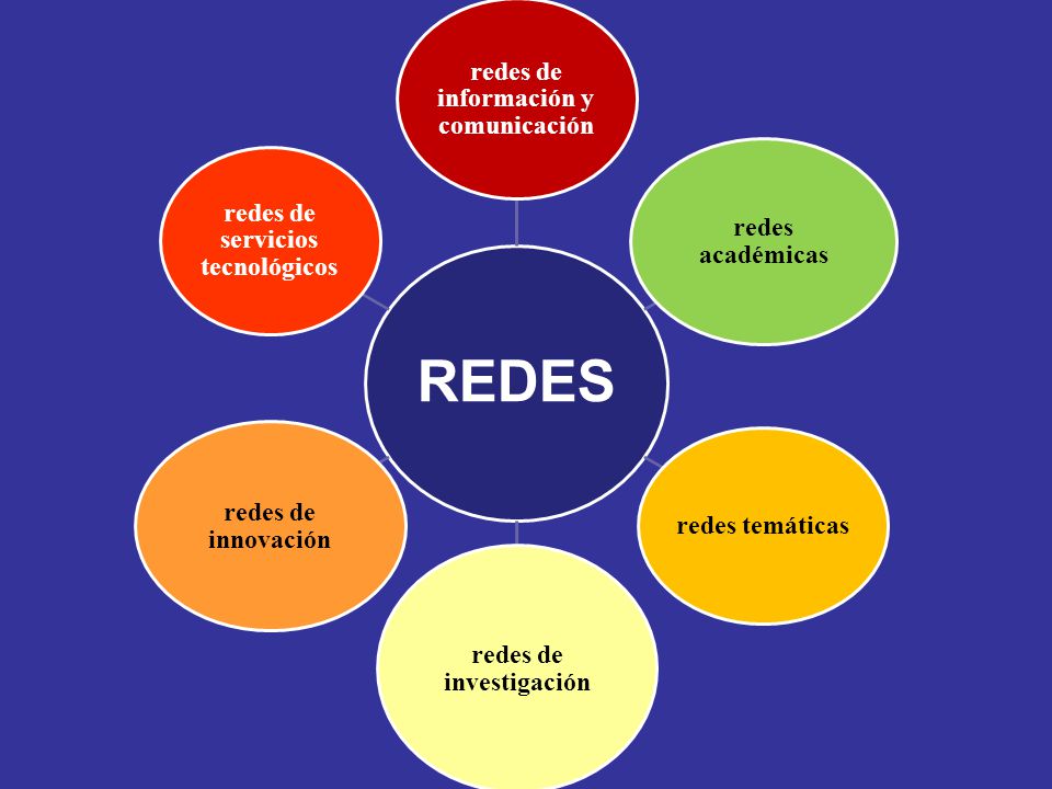 redes de información y comunicación redes académicas redes temáticas