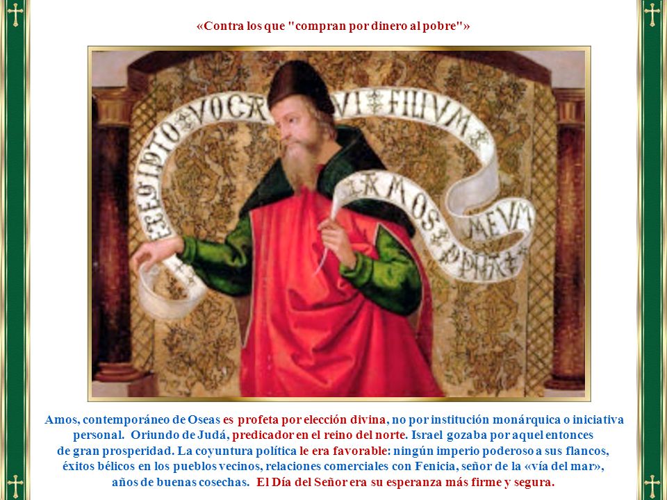 «Contra los que compran por dinero al pobre »