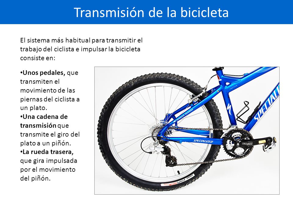 Sistema de transmisión de la bicicleta - ppt video online descargar