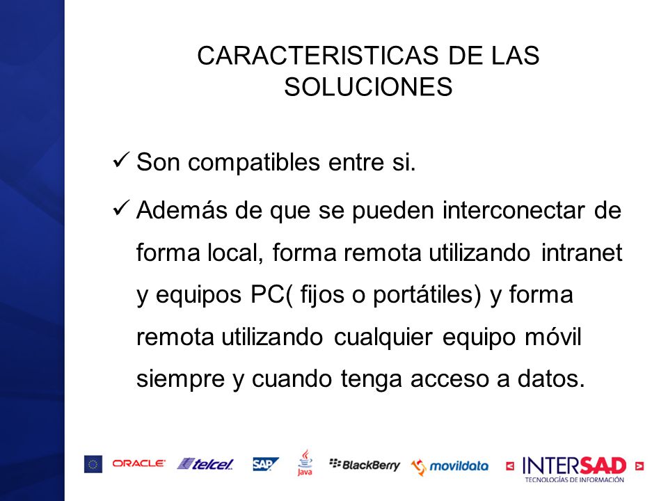 CARACTERISTICAS DE LAS SOLUCIONES