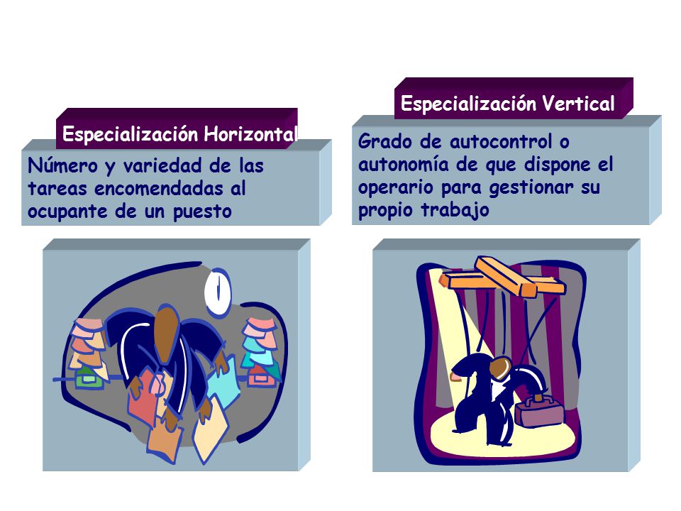 Especialización Vertical
