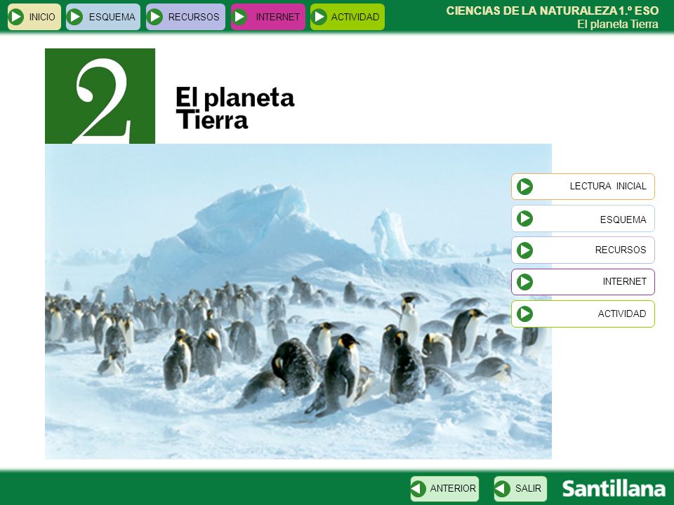 ESQUEMA CIENCIAS DE LA NATURALEZA 1.º ESO El planeta Tierra INICIO