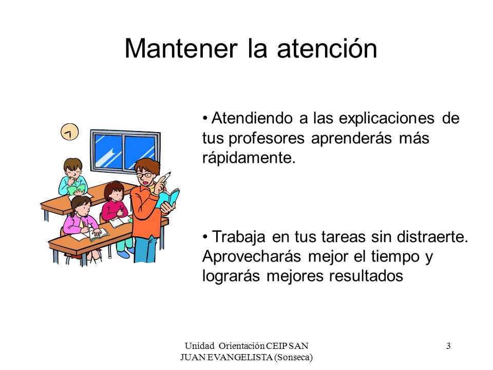 Unidad Orientación CEIP SAN JUAN EVANGELISTA (Sonseca)