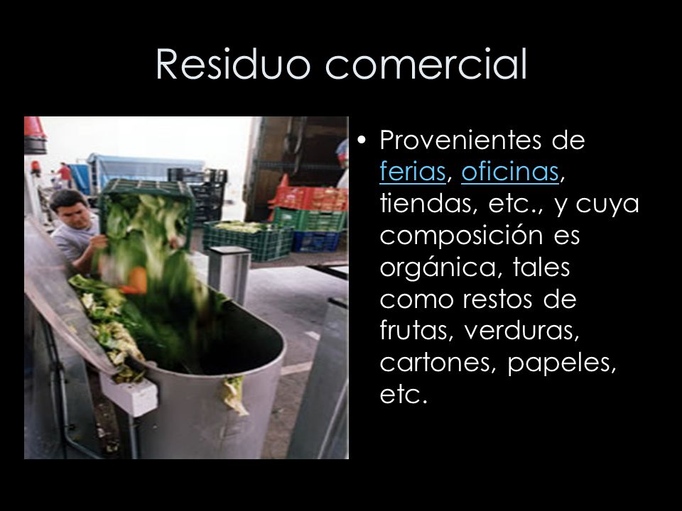 Residuo comercial